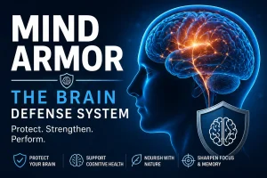 Brain health enhancement with Mind Armor system