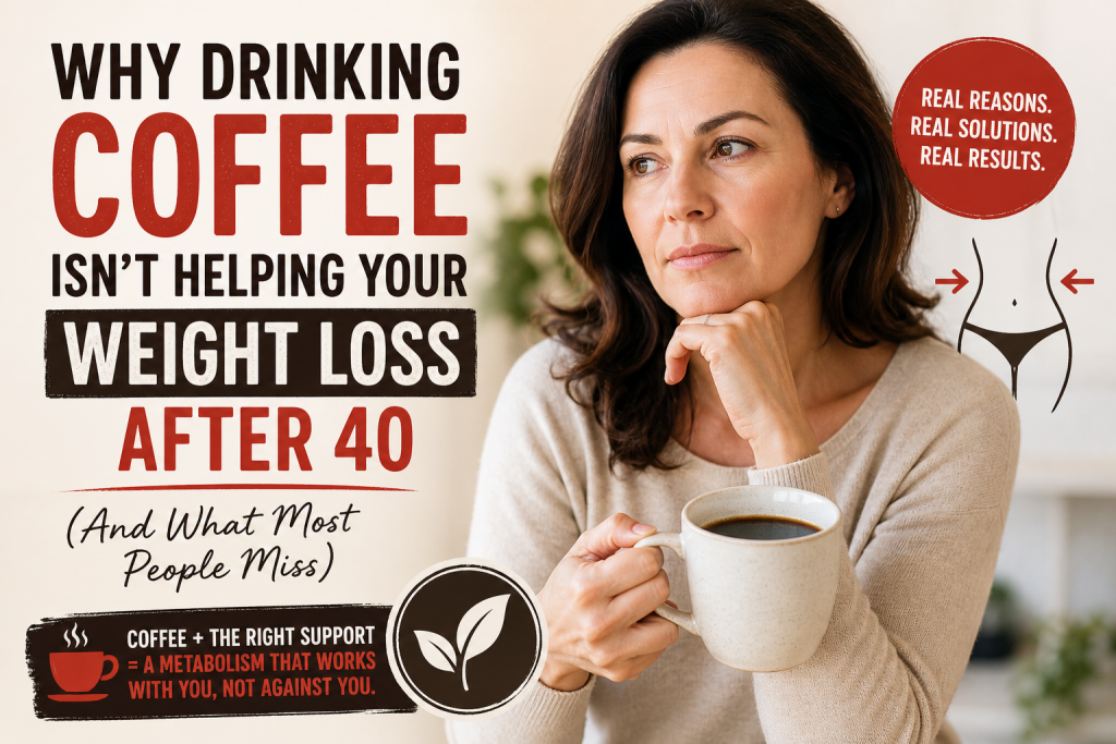 coffee and weight loss after 40 metabolism slowing illustration