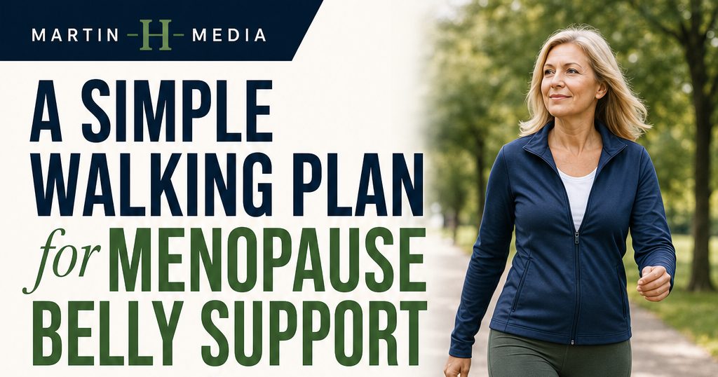 Best Walking Plan to Reduce Menopause Belly Fat