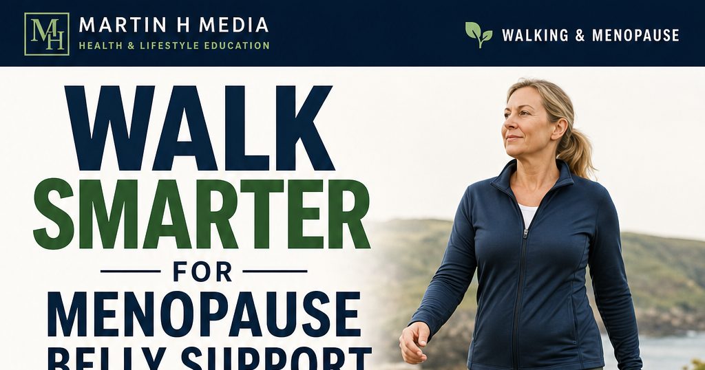 Best Walking Plan to Reduce Menopause Belly Fat