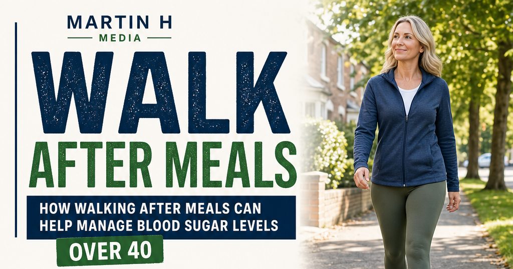 How Walking After Meals Can Help Manage Blood Sugar Levels Over 40
