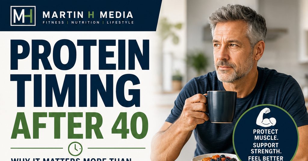 Why Protein Timing Matters More After 40 Than Most People Realise