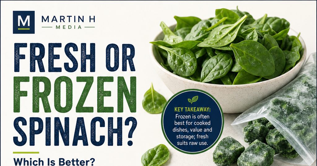 Fresh vs Frozen Spinach: Which Is Better