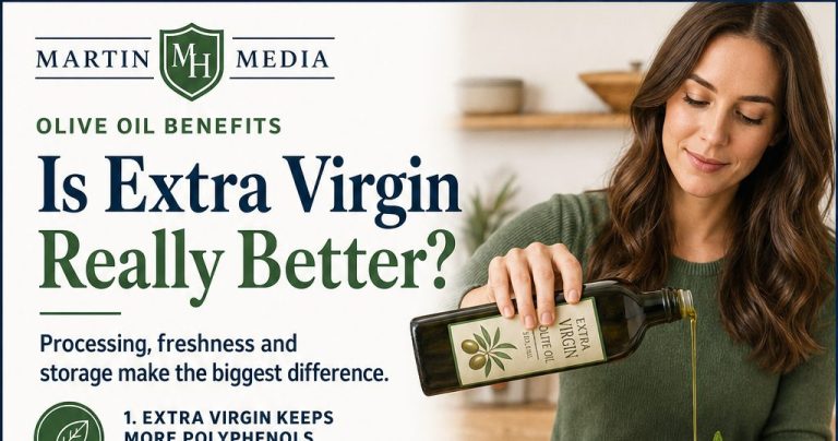 Olive Oil Benefits: Is Extra Virgin Really Better?